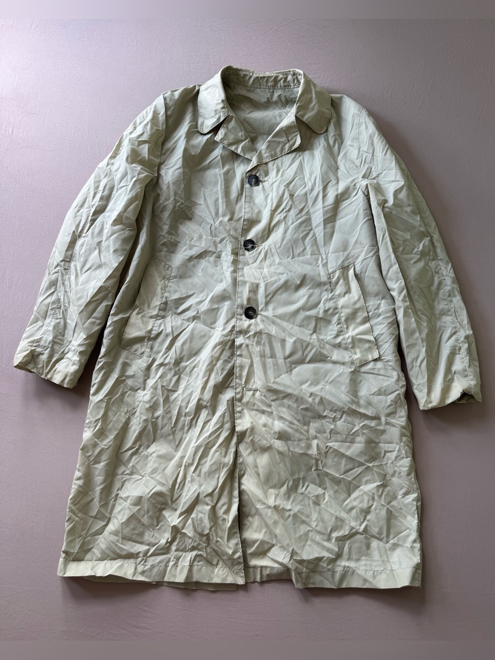 Vintage "Jack Nicklaus” The Stowaway Packable Trench Rain Coat